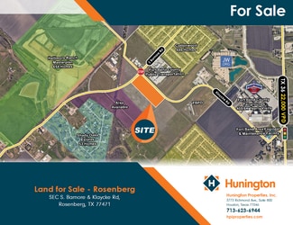 More details for SEC S. Bamore & Klaycke rd, Rosenberg, TX - Land for Sale