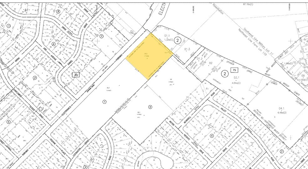 430 Electronics Pky, Liverpool, NY for sale - Plat Map - Image 1 of 1