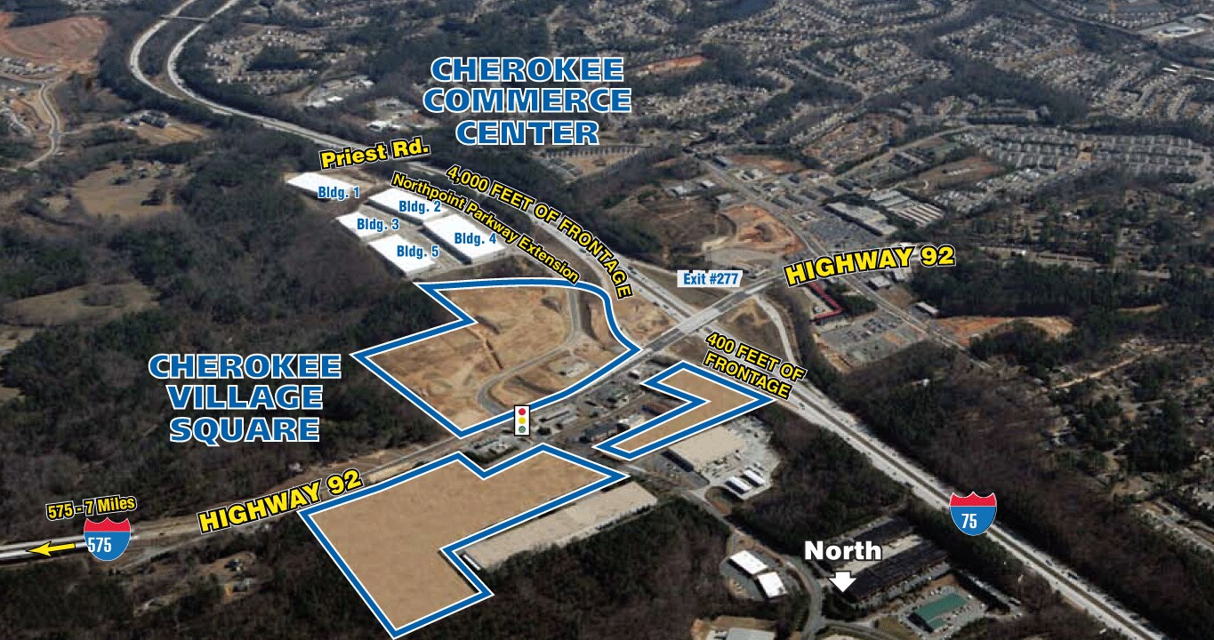 I-75 And Hwy 92, Acworth, GA for sale Primary Photo- Image 1 of 1