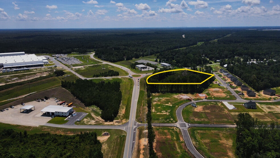 0 Fort Howard Rd & Old Augusta Rd S, Rincon, GA for sale - Aerial - Image 2 of 3
