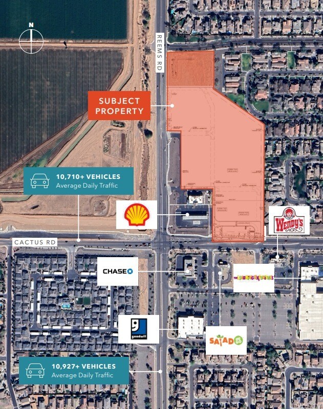 NE Cactus Rd & Reems Rd, Surprise, AZ for lease Building Photo- Image 1 of 4