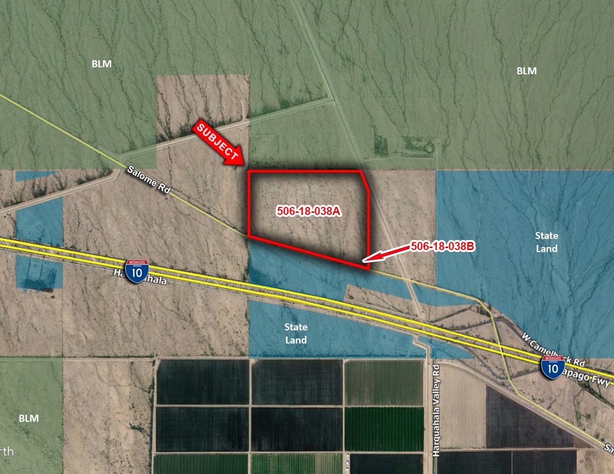 Interstate 10, Tonopah, AZ 85354 West of I 10 & Salome Rd