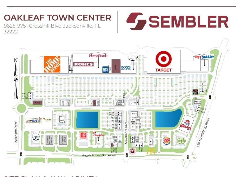 9525 Argyle Forest Blvd, Jacksonville, FL for lease Site Plan- Image 1 of 1
