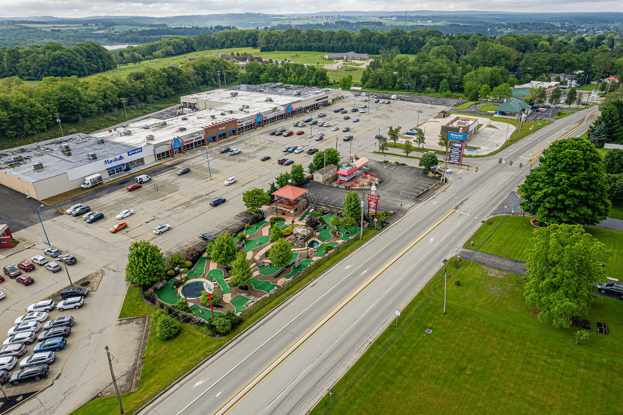 1548-1554 N Center Ave, Somerset, PA for sale Aerial- Image 1 of 16