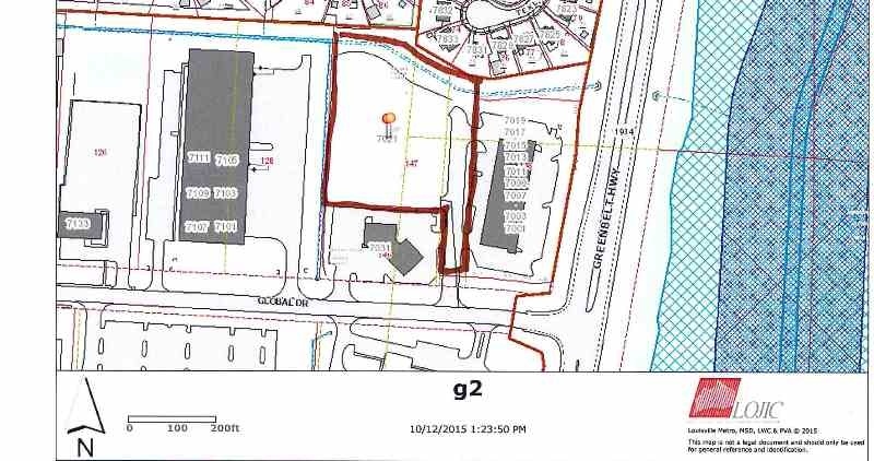 7021 Global Dr, Louisville, KY for sale - Plat Map - Image 1 of 1