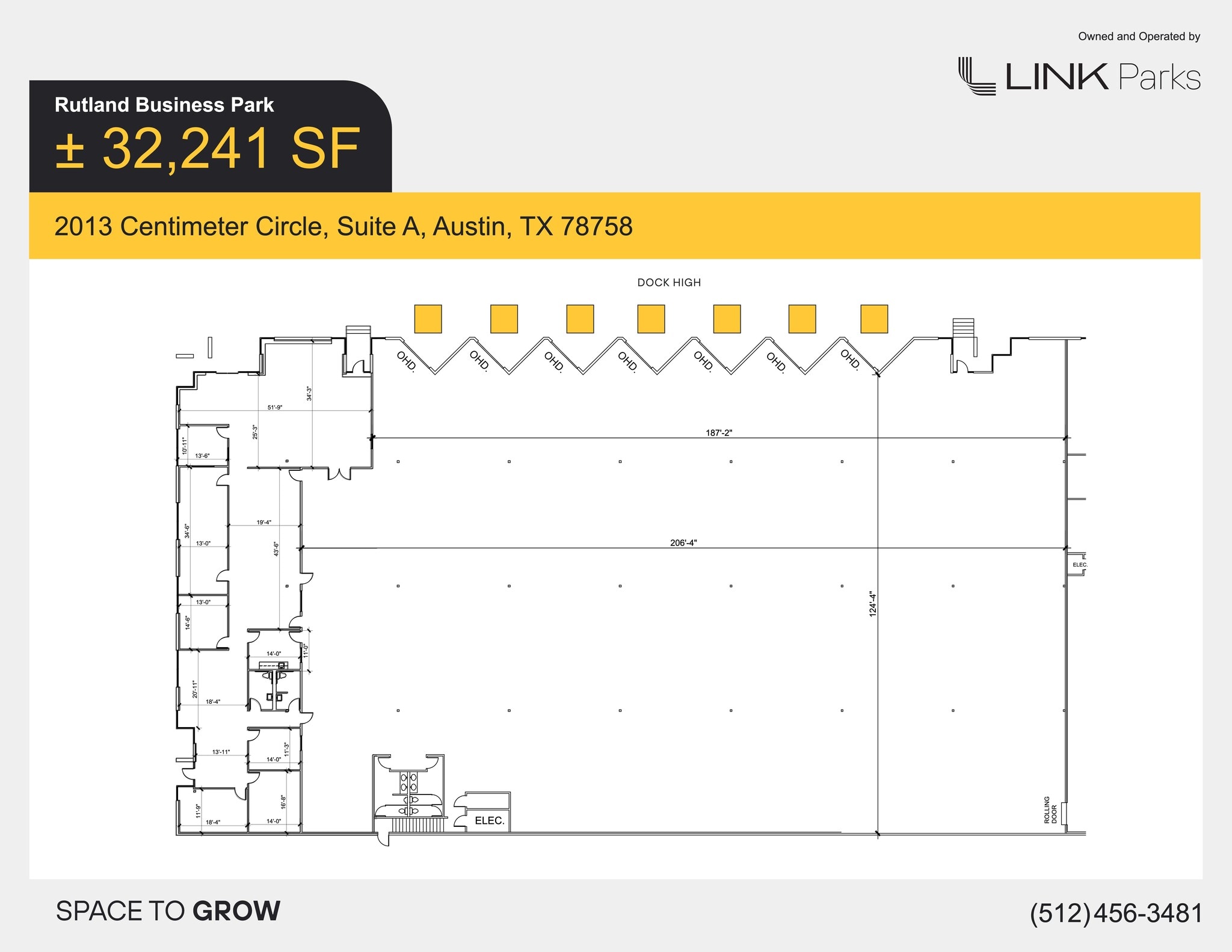 2020 Rutland Dr, Austin, TX for lease Site Plan- Image 1 of 4