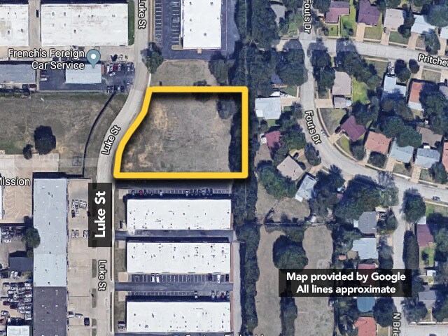 826 Luke St, Irving, TX for sale Aerial- Image 1 of 1