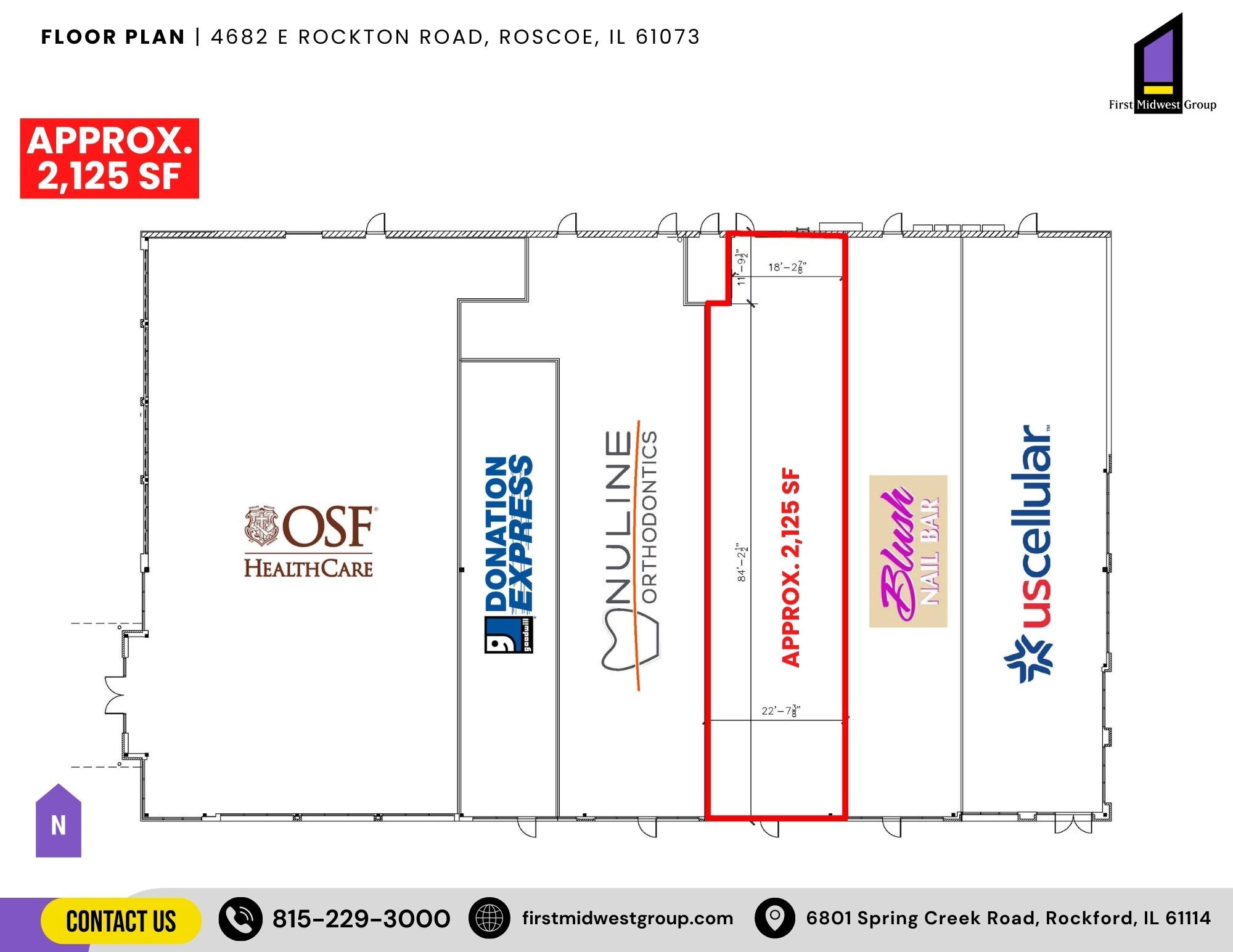 4670 E Rockton Rd, Roscoe, IL for lease Building Photo- Image 1 of 1