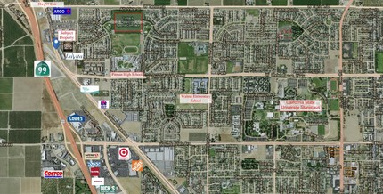 4240 N Golden State Blvd, Turlock, CA - aerial  map view