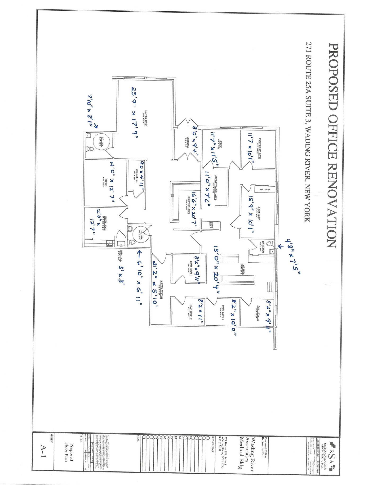 271 Route 25A, Wading River, NY for lease Site Plan- Image 1 of 1