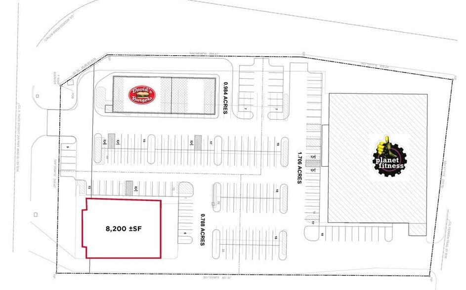 3504 E Race Ave, Searcy, AR for lease - Site Plan - Image 2 of 3