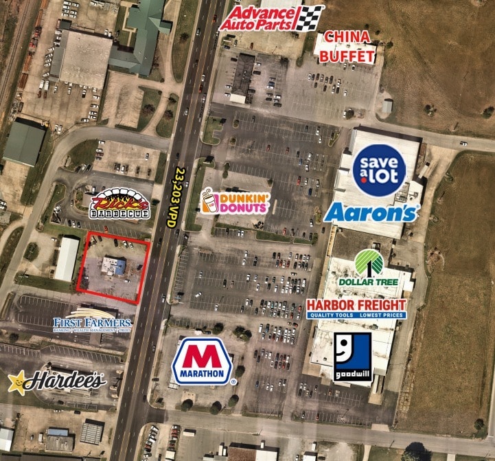 1505 N Locust Ave, Lawrenceburg, TN for lease Primary Photo- Image 1 of 4