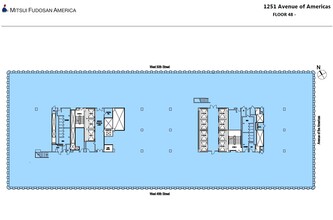 1251 Avenue of the Americas, New York, NY for lease Floor Plan- Image 1 of 1