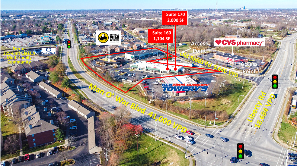 3090-3100 Old Todds Rd, Lexington, KY for lease - Primary Photo - Image 1 of 5
