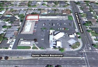 5750 Santa Teresa Blvd, San Jose, CA - aerial  map view