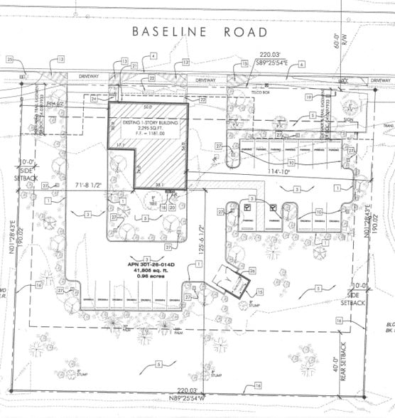 3015 E Baseline Rd, Phoenix, AZ for sale - Site Plan - Image 3 of 3