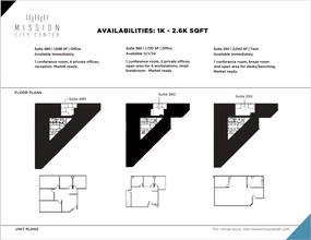 2350 Mission College Blvd, Santa Clara, CA for lease Floor Plan- Image 1 of 1