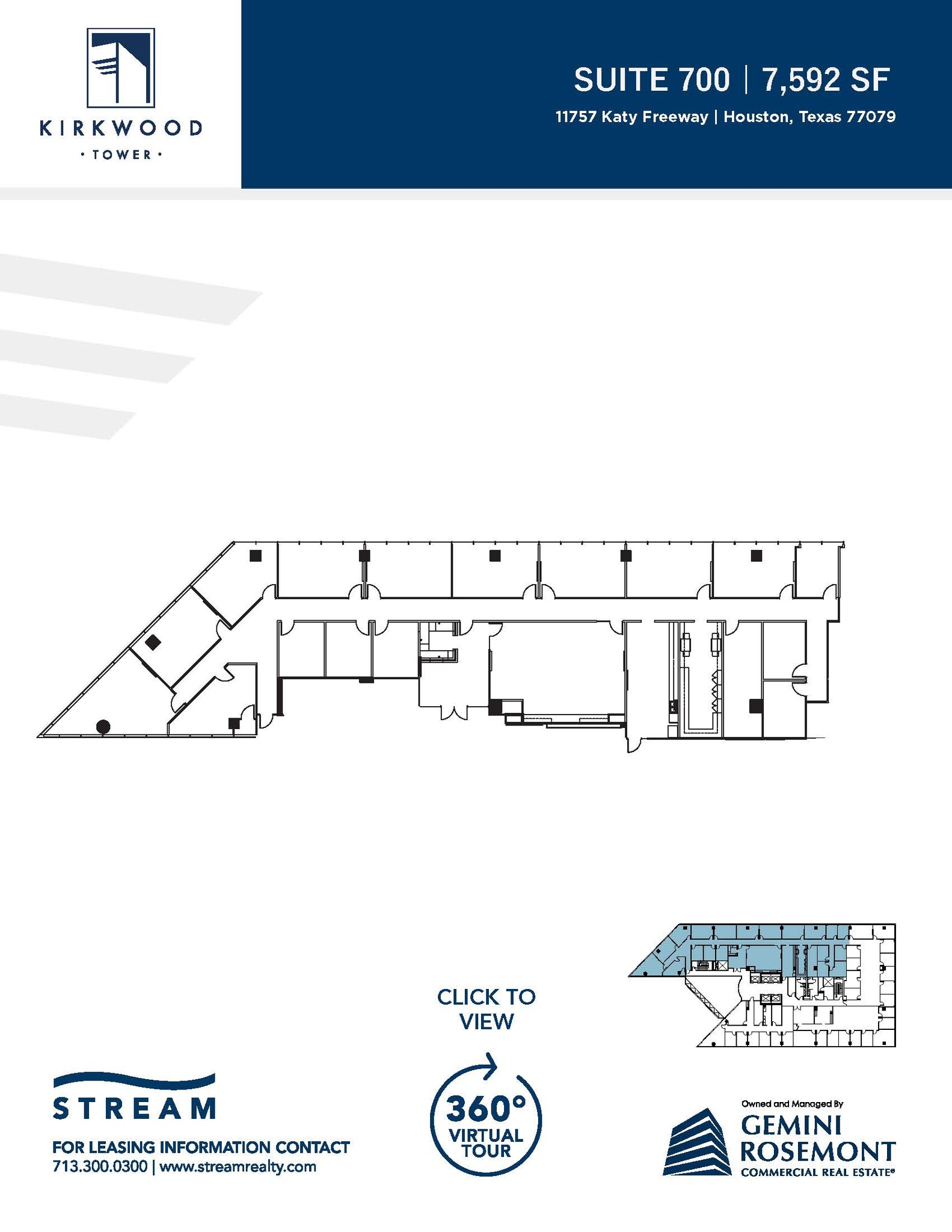 11757 Katy Fwy, Houston, TX for lease Floor Plan- Image 1 of 1