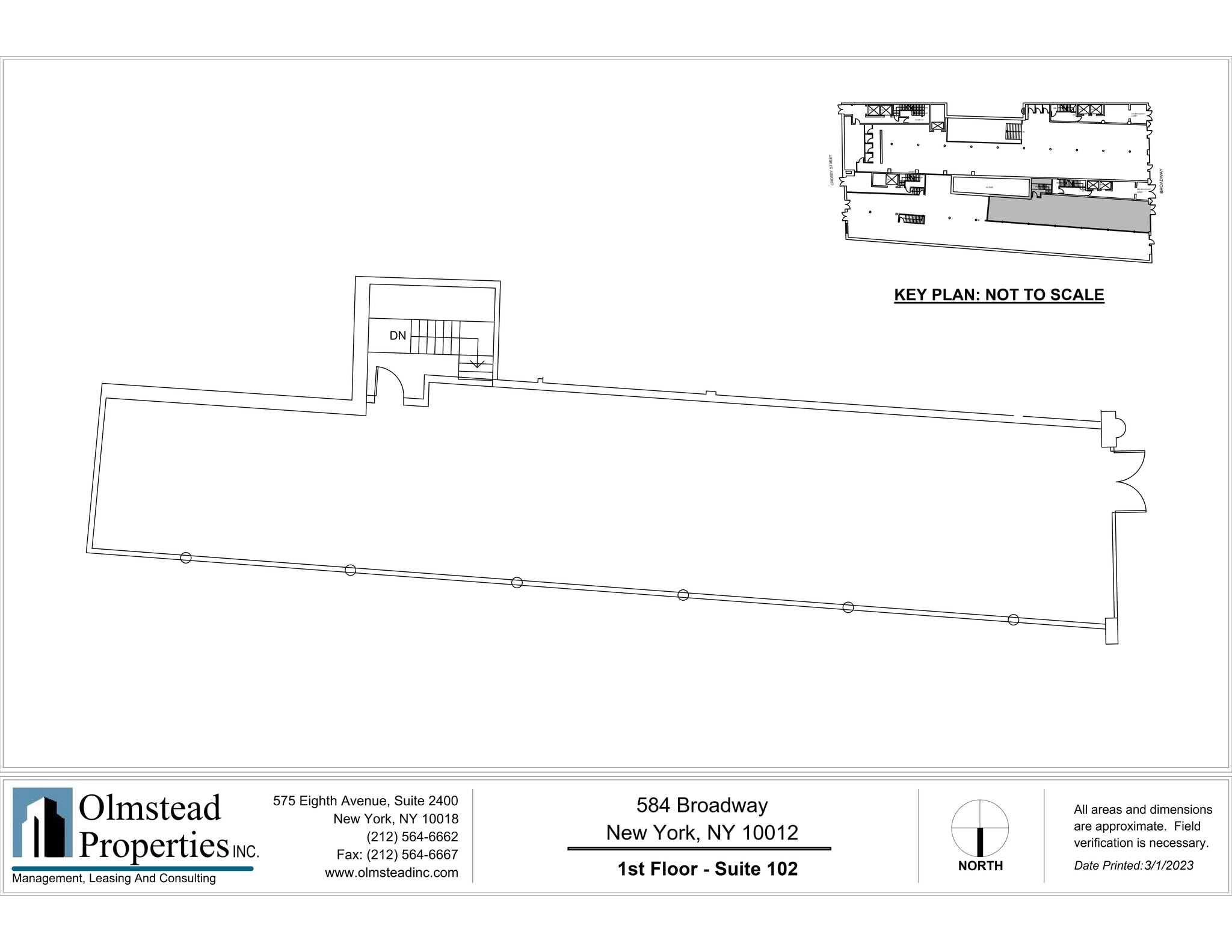 584-590 Broadway, New York, NY for lease Site Plan- Image 1 of 2