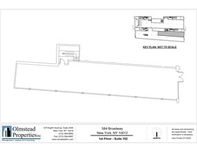 584-590 Broadway, New York, NY for lease Site Plan- Image 1 of 2