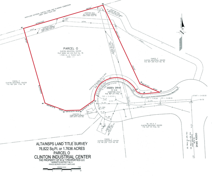 7500 Ogden Dr, Clinton, MD for lease - Plat Map - Image 3 of 4