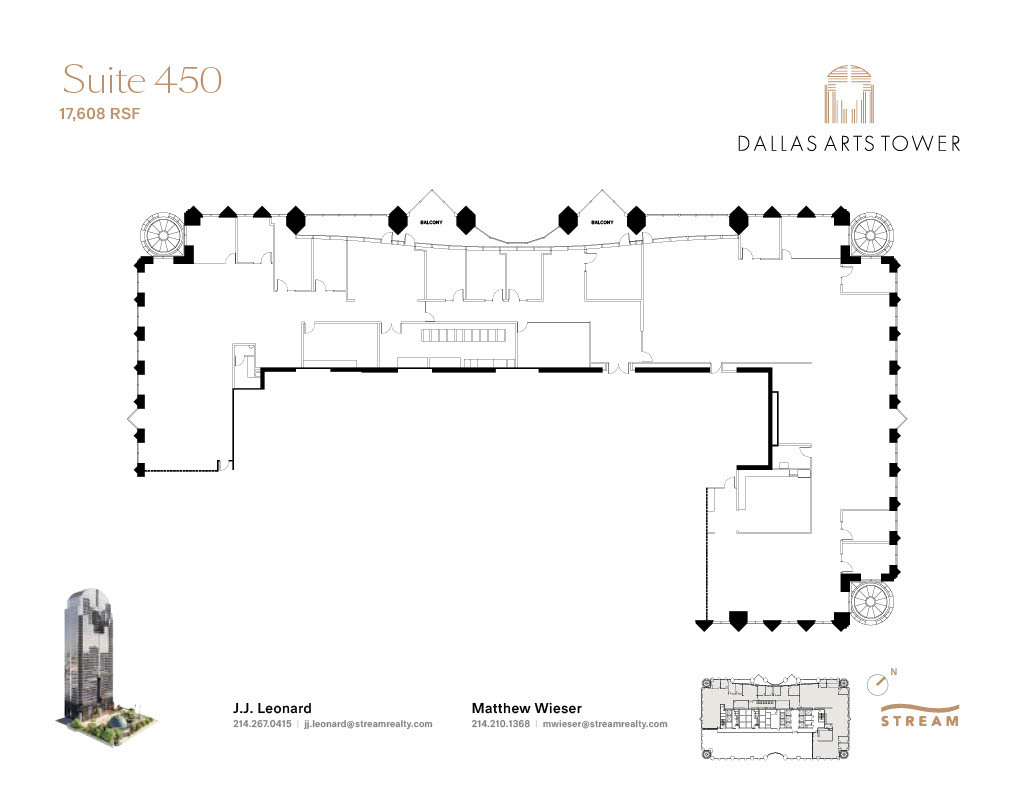 2200 Ross Ave, Dallas, TX for lease Floor Plan- Image 1 of 1