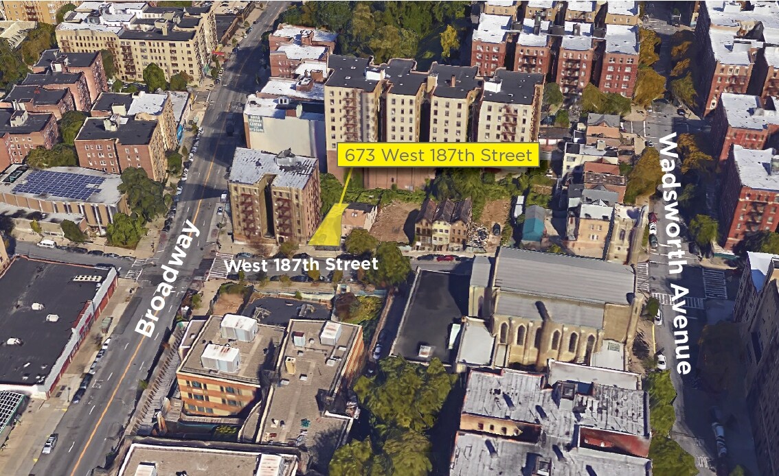 673 W 187th St, New York, NY for sale Aerial- Image 1 of 1
