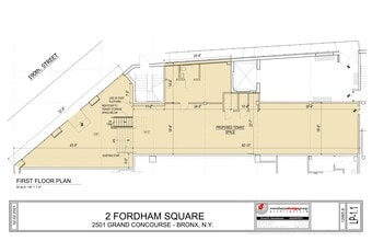 141-153 E Fordham, Bronx, NY for lease Site Plan- Image 2 of 2