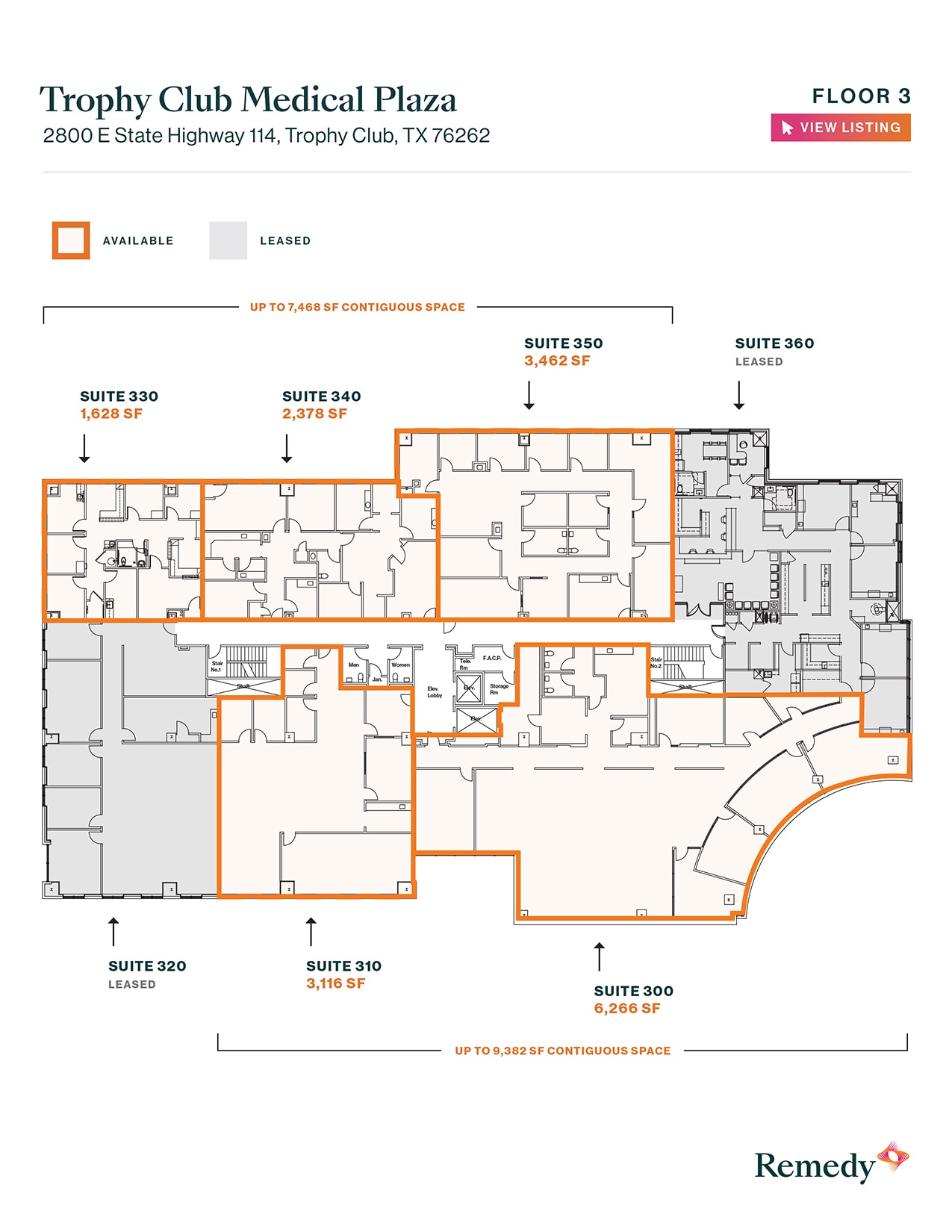 2800 E State Highway 114, Trophy Club, TX for lease Floor Plan- Image 1 of 2