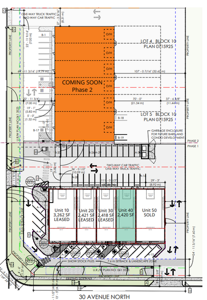 3233 32 St N, Lethbridge, AB for sale - Site Plan - Image 2 of 2