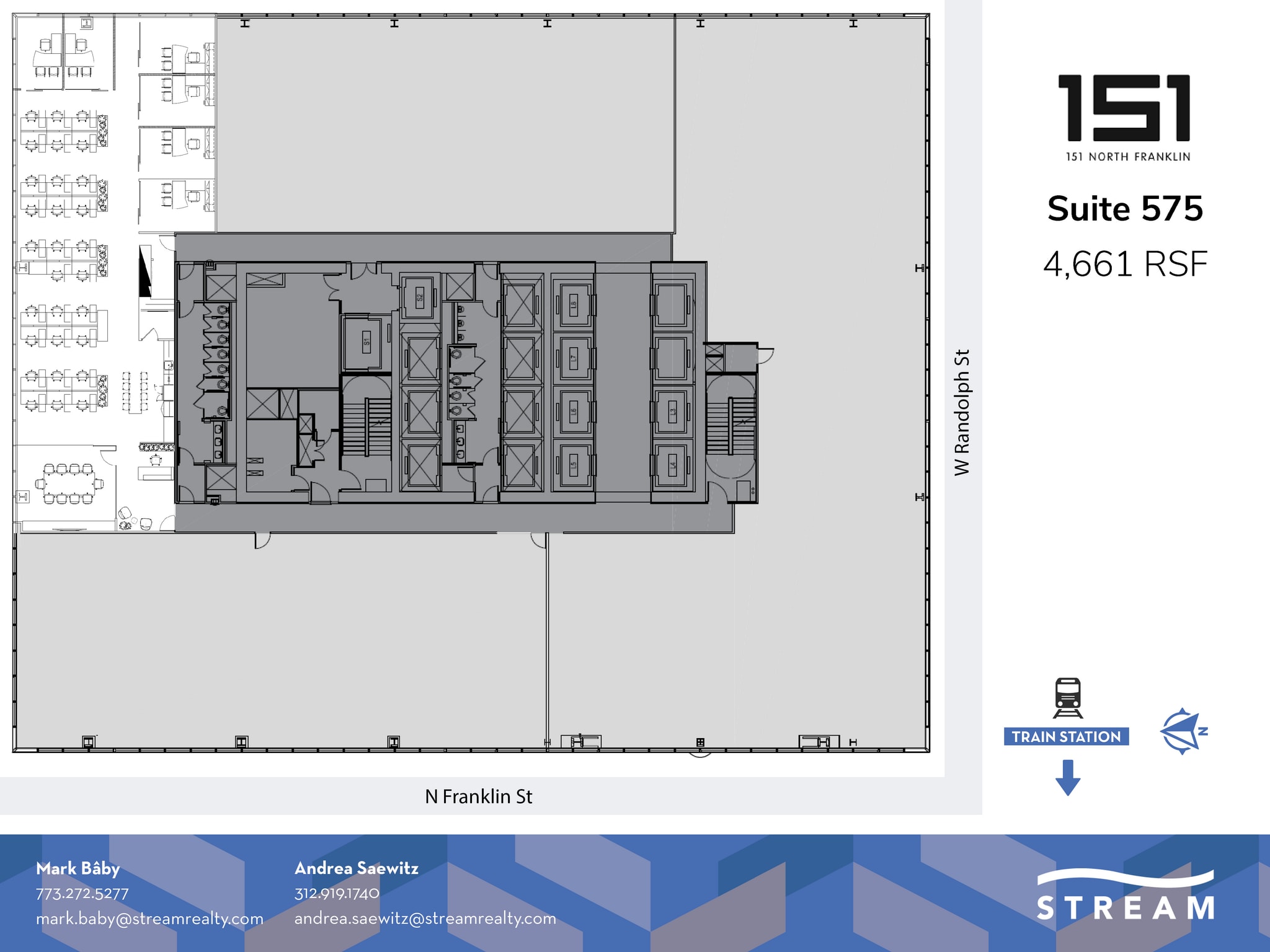 151 N Franklin St, Chicago, IL for lease Floor Plan- Image 1 of 1