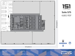 151 N Franklin St, Chicago, IL for lease Floor Plan- Image 1 of 1
