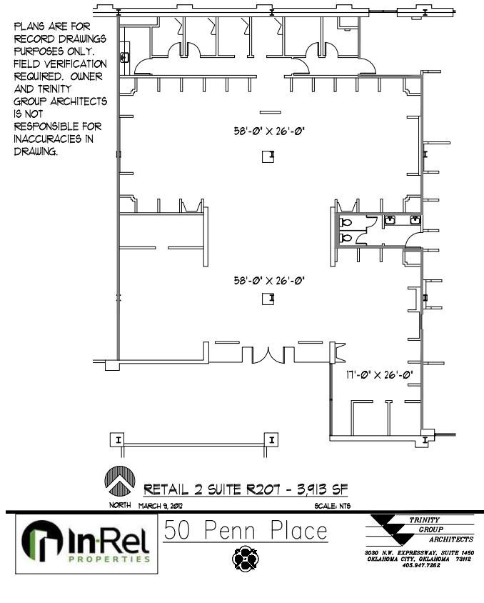 1900 NW Expressway, Oklahoma City, OK for lease Floor Plan- Image 1 of 1