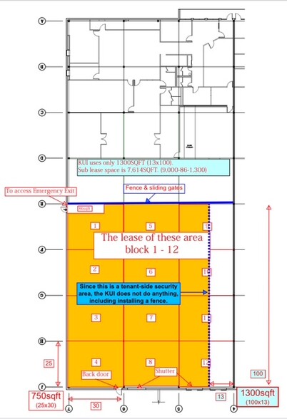 1650 Oak St, Lakewood, NJ for lease - Floor Plan - Image 2 of 19