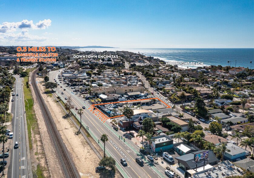 204 N. Coast Hwy 101, Encinitas portfolio of 2 properties for sale on LoopNet.com - Aerial - Image 2 of 5