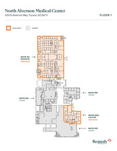 630 N Alvernon Way, Tucson, AZ for lease Floor Plan- Image 1 of 6