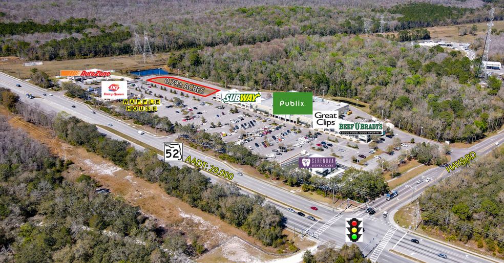 SR 52 & Hays Rd, Hudson, FL for sale - Aerial - Image 2 of 2