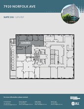 7900-7920 Norfolk Ave, Bethesda, MD for lease Floor Plan- Image 1 of 1