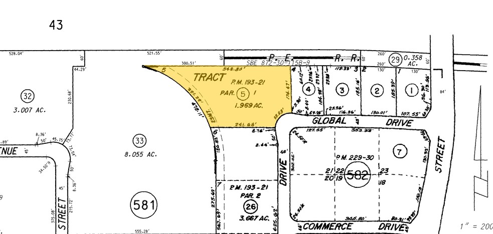 10775 Business Center Dr, Cypress, CA for lease - Plat Map - Image 2 of 3