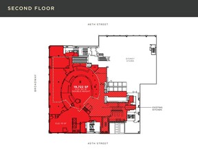 1540 Broadway, New York, NY for lease Floor Plan- Image 2 of 2