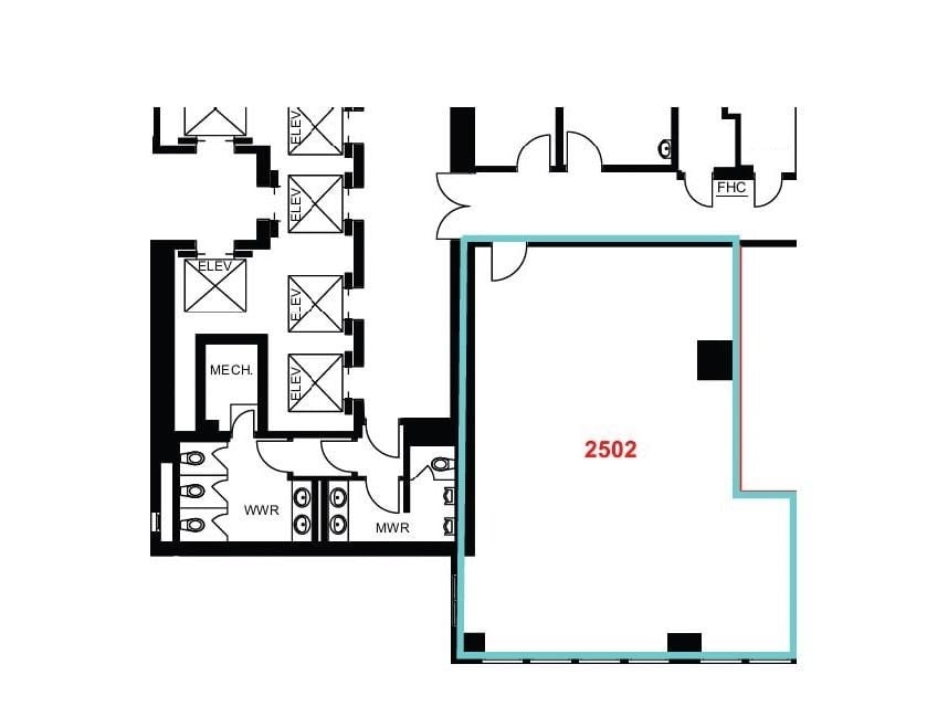 700 Bay St, Toronto, ON for lease Floor Plan- Image 1 of 1