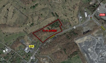 2551 Milford Rd, East Stroudsburg, PA - aerial  map view