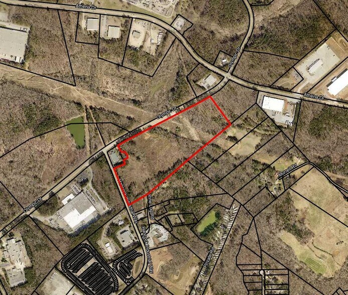 Olympic Dr & Hancock Industrial Way, Athens, GA for sale - Aerial - Image 1 of 4