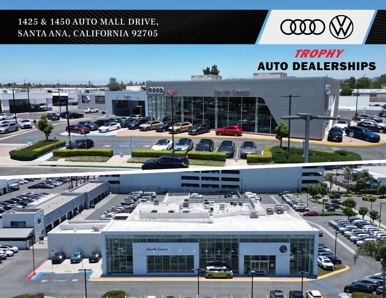 Audi & VW Dealership Portfolio Santa Ana portfolio of 2 properties for sale on LoopNet.com - Building Photo - Image 1 of 7