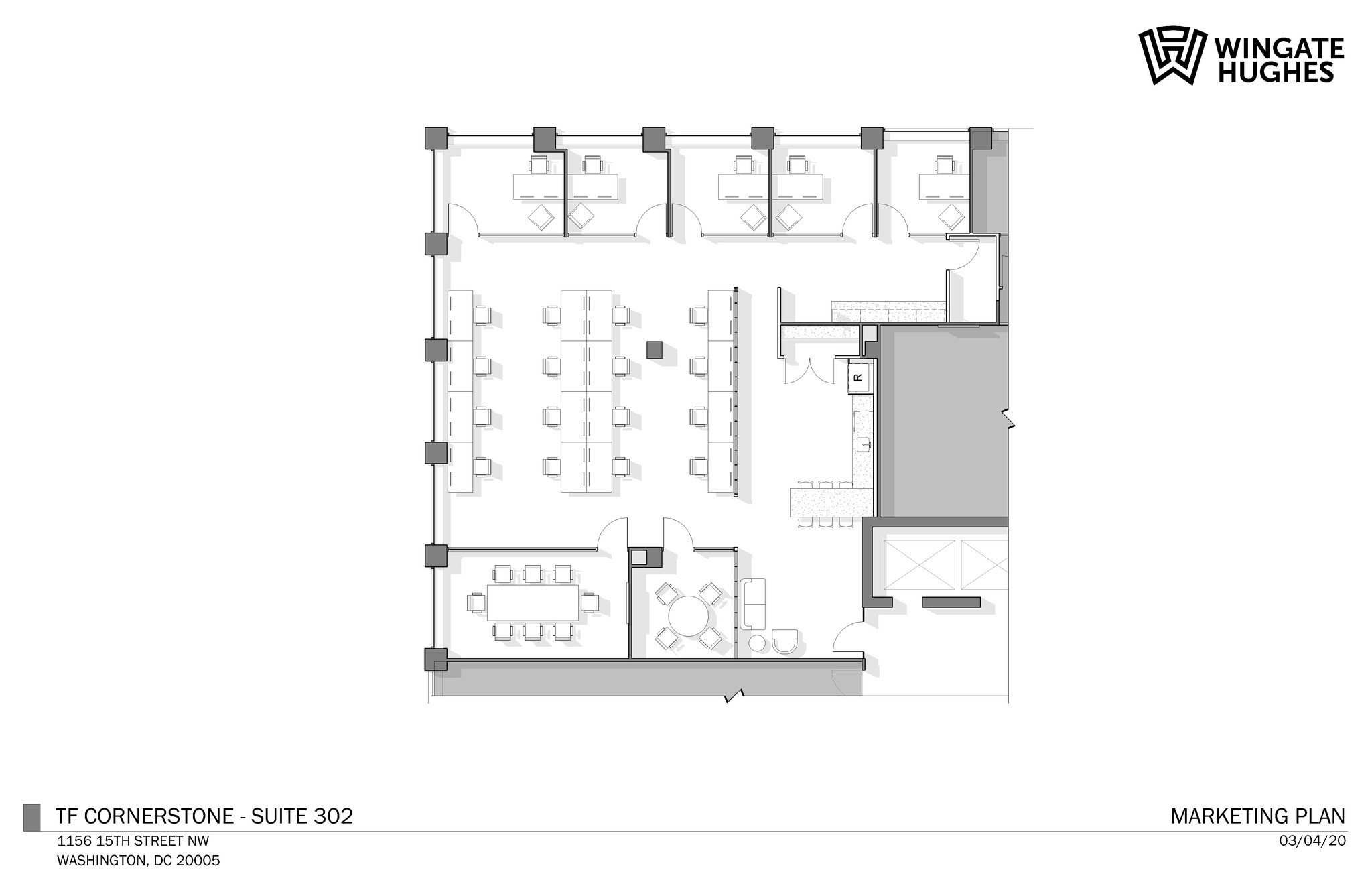 1156 15th St NW, Washington, DC for lease Floor Plan- Image 1 of 1