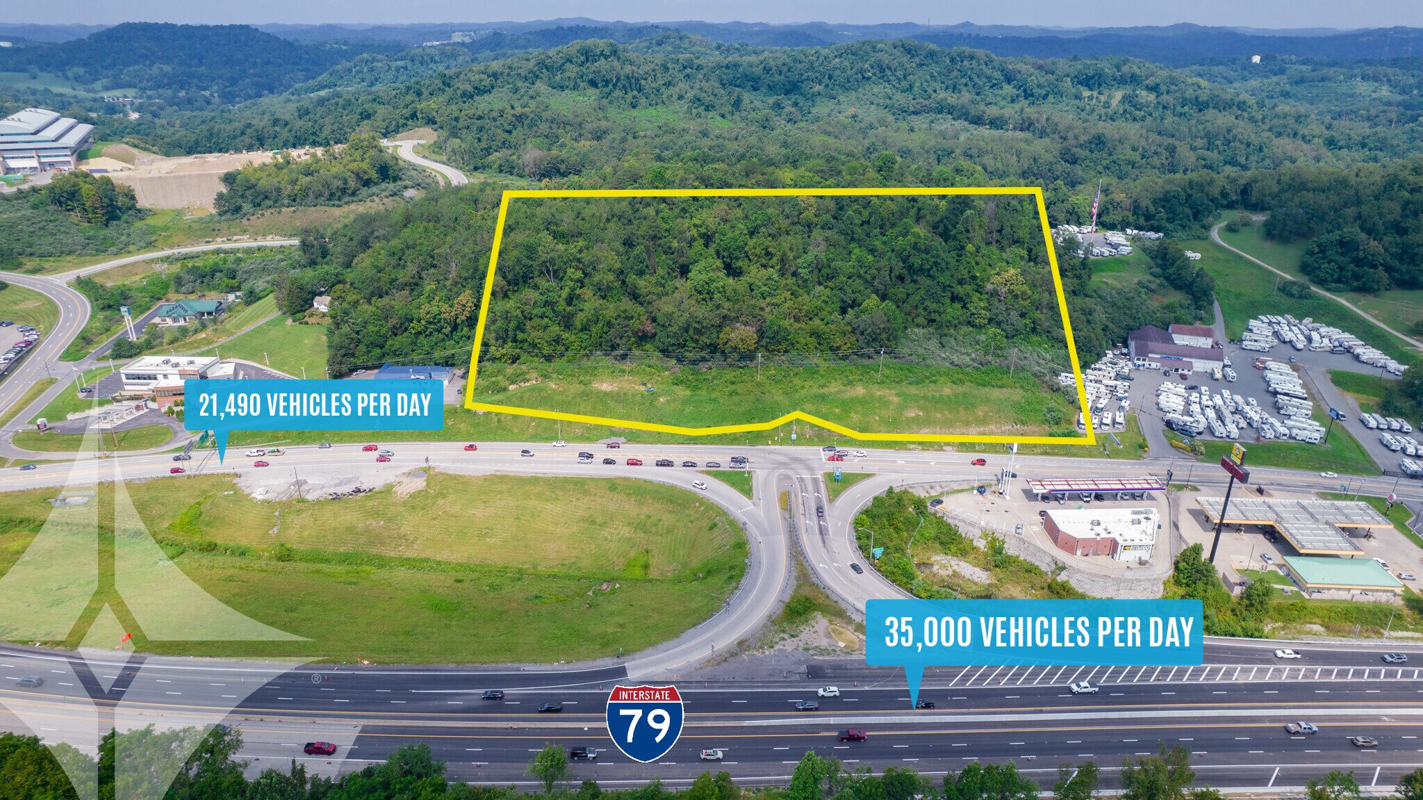 White Hall blvd, White Hall, WV for sale Aerial- Image 1 of 6