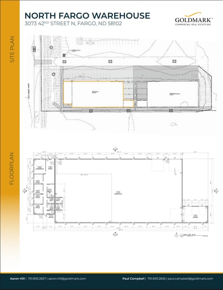 3073 42nd N st, Fargo, ND for lease - Site Plan - Image 2 of 8
