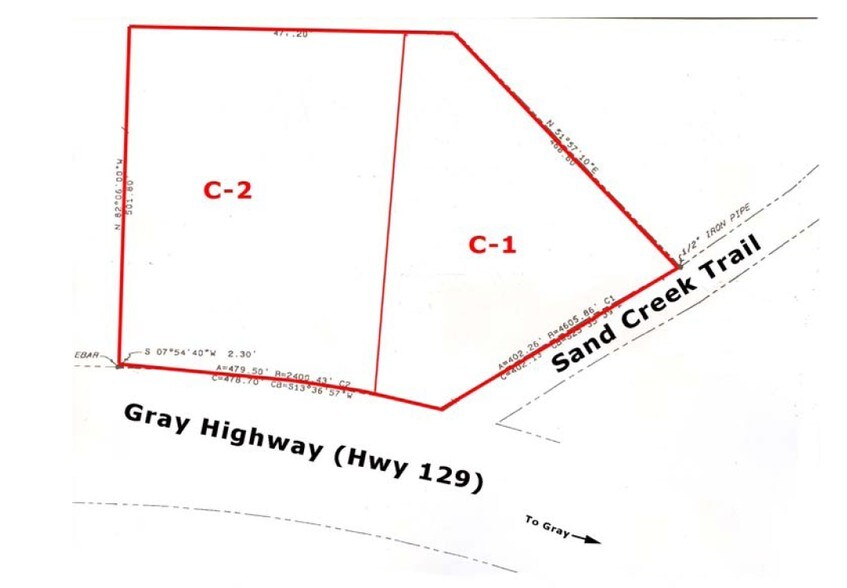 Gray Hwy, Macon-Bibb, GA for sale - Plat Map - Image 1 of 1