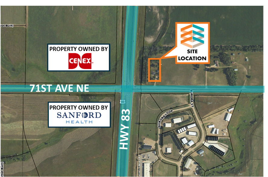 1300 71st Ave NE, Bismarck, ND 58503 High Traffic Corner