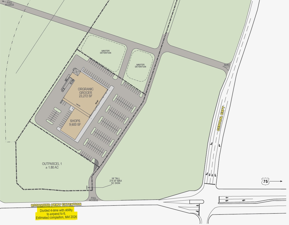 W County Rd 370 Rd, Anna, TX for lease Site Plan- Image 1 of 3
